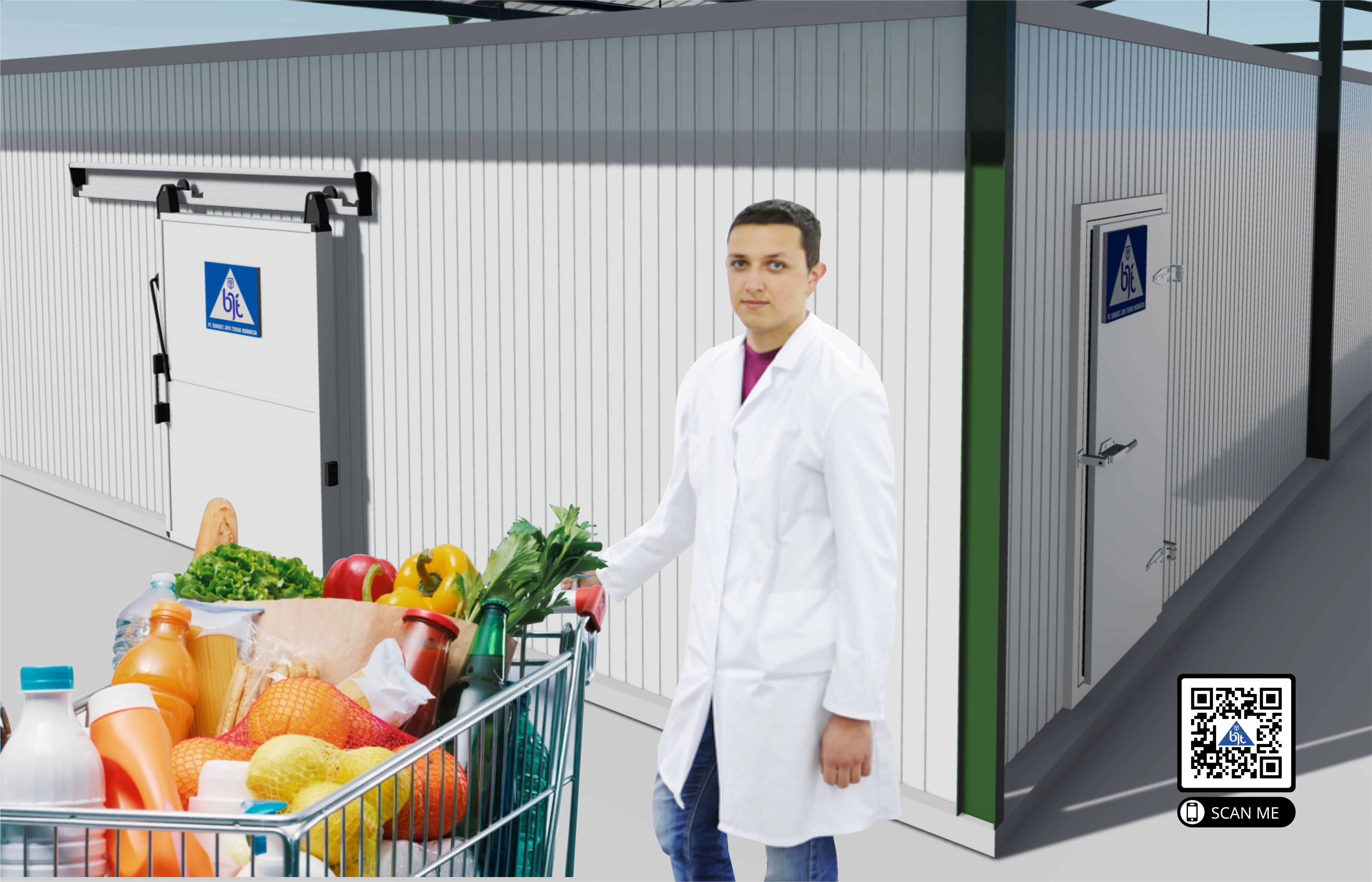 Teknologi Cold Storage untuk Industri Pengolahan Produk Makan Beku
